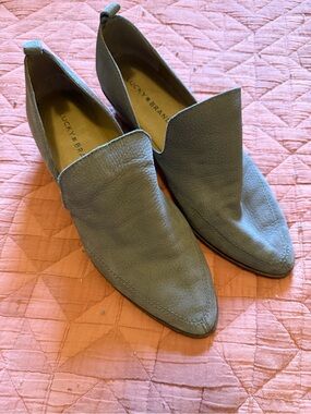 Lucky brand leather flats